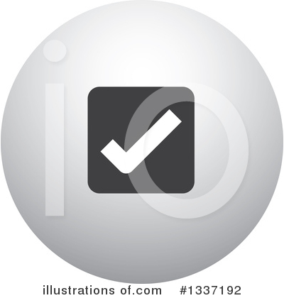 Royalty-Free (RF) Check Mark Clipart Illustration by ColorMagic - Stock Sample #1337192