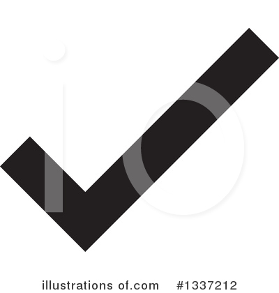 Royalty-Free (RF) Check Mark Clipart Illustration by ColorMagic - Stock Sample #1337212