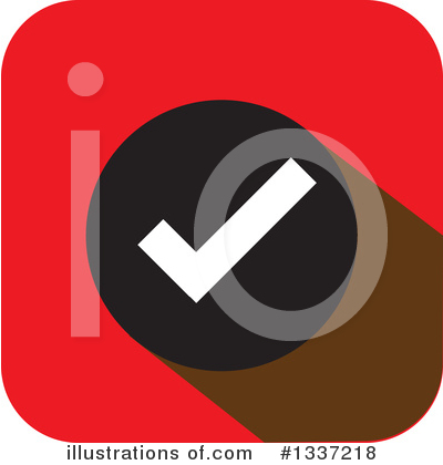 Royalty-Free (RF) Check Mark Clipart Illustration by ColorMagic - Stock Sample #1337218