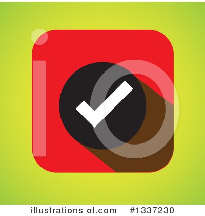 Royalty-Free (RF) Check Mark Clipart Illustration by ColorMagic - Stock Sample #1337230