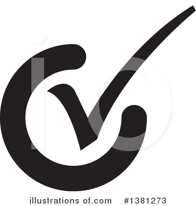 Royalty-Free (RF) Check Mark Clipart Illustration by ColorMagic - Stock Sample #1381273