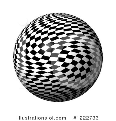 Royalty-Free (RF) Checkered Clipart Illustration by oboy - Stock Sample #1222733