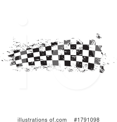 Royalty-Free (RF) Checkered Flag Clipart Illustration by Vector Tradition SM - Stock Sample #1791098