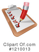 Checklist Clipart #1210013 by AtStockIllustration