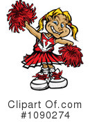 Cheerleader Clipart #1090274 by Chromaco