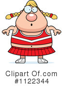 Cheerleader Clipart #1122344 by Cory Thoman