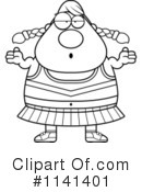 Cheerleader Clipart #1141401 by Cory Thoman