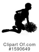 Cheerleader Clipart #1590649 by AtStockIllustration