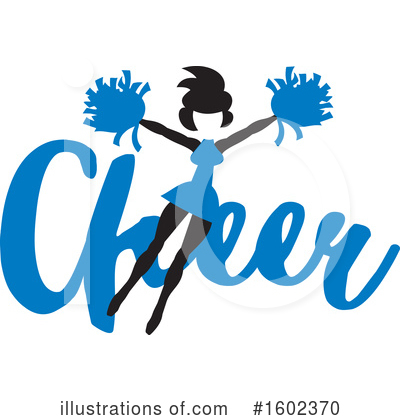 Royalty-Free (RF) Cheerleader Clipart Illustration by Johnny Sajem - Stock Sample #1602370