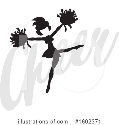 Royalty-Free (RF) Cheerleader Clipart Illustration by Johnny Sajem - Stock Sample #1602371