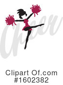 Cheerleader Clipart #1602382 by Johnny Sajem