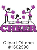 Cheerleader Clipart #1602390 by Johnny Sajem