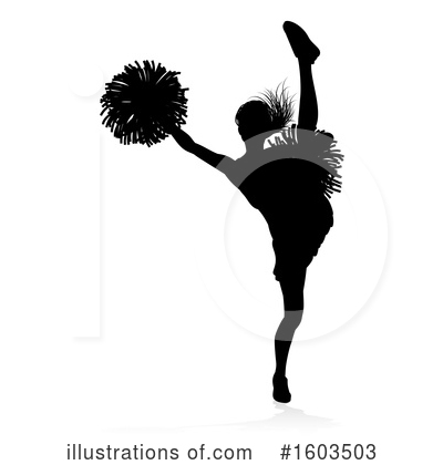 Royalty-Free (RF) Cheerleader Clipart Illustration by AtStockIllustration - Stock Sample #1603503