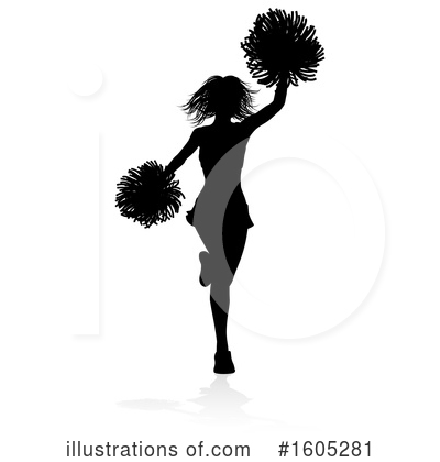 Royalty-Free (RF) Cheerleader Clipart Illustration by AtStockIllustration - Stock Sample #1605281