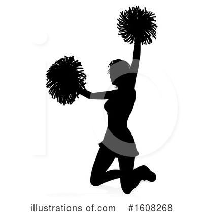 Royalty-Free (RF) Cheerleader Clipart Illustration by AtStockIllustration - Stock Sample #1608268