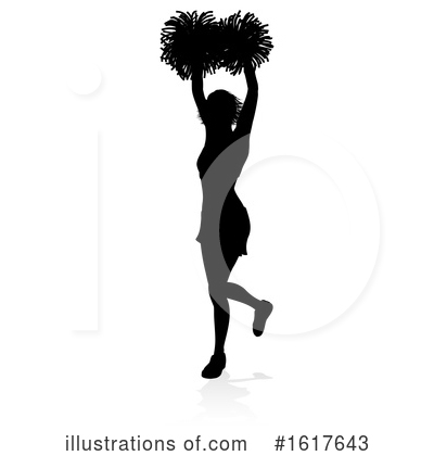 Royalty-Free (RF) Cheerleader Clipart Illustration by AtStockIllustration - Stock Sample #1617643