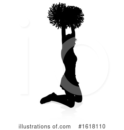 Royalty-Free (RF) Cheerleader Clipart Illustration by AtStockIllustration - Stock Sample #1618110