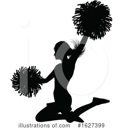 Royalty-Free (RF) Cheerleader Clipart Illustration by AtStockIllustration - Stock Sample #1627399