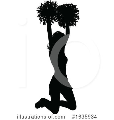 Royalty-Free (RF) Cheerleader Clipart Illustration by AtStockIllustration - Stock Sample #1635934
