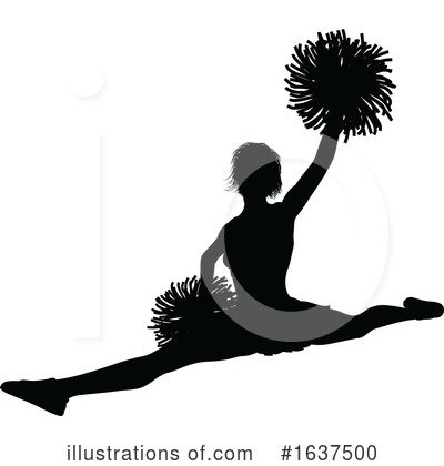 Royalty-Free (RF) Cheerleader Clipart Illustration by AtStockIllustration - Stock Sample #1637500