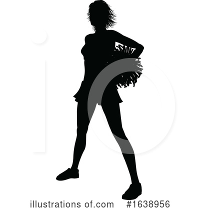 Royalty-Free (RF) Cheerleader Clipart Illustration by AtStockIllustration - Stock Sample #1638956