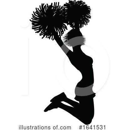 Royalty-Free (RF) Cheerleader Clipart Illustration by AtStockIllustration - Stock Sample #1641531