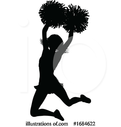 Royalty-Free (RF) Cheerleader Clipart Illustration by AtStockIllustration - Stock Sample #1684622