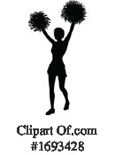 Cheerleader Clipart #1693428 by AtStockIllustration
