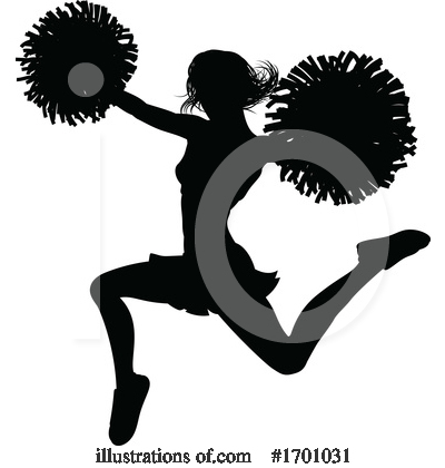 Royalty-Free (RF) Cheerleader Clipart Illustration by AtStockIllustration - Stock Sample #1701031