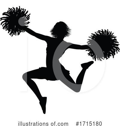 Royalty-Free (RF) Cheerleader Clipart Illustration by AtStockIllustration - Stock Sample #1715180