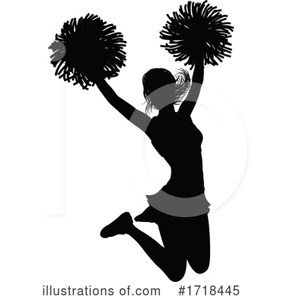 Royalty-Free (RF) Cheerleader Clipart Illustration by AtStockIllustration - Stock Sample #1718445