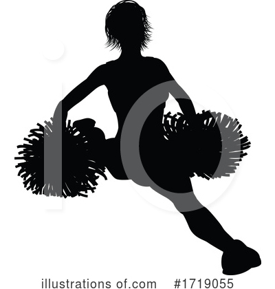 Royalty-Free (RF) Cheerleader Clipart Illustration by AtStockIllustration - Stock Sample #1719055