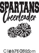 Cheerleader Clipart #1760665 by Johnny Sajem