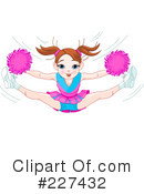 Cheerleader Clipart #227432 by Pushkin