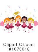 Cheerleaders Clipart #1070010 by BNP Design Studio