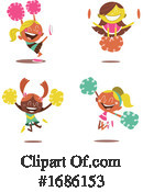 Cheerleaders Clipart #1686153 by Morphart Creations