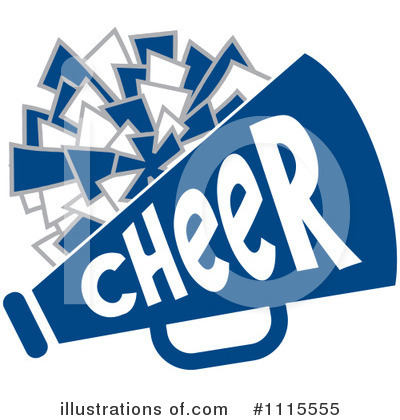 Royalty-Free (RF) Cheerleading Clipart Illustration by Johnny Sajem - Stock Sample #1115555