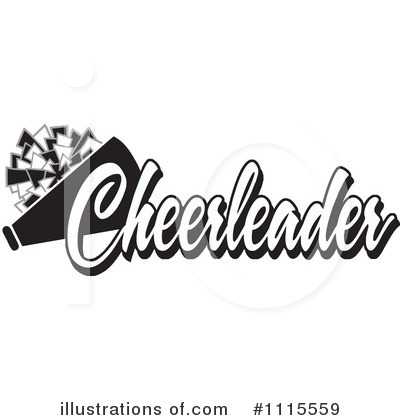 Royalty-Free (RF) Cheerleading Clipart Illustration by Johnny Sajem - Stock Sample #1115559
