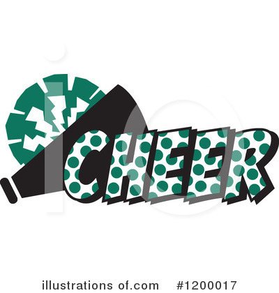 Royalty-Free (RF) Cheerleading Clipart Illustration by Johnny Sajem - Stock Sample #1200017