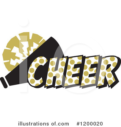 Royalty-Free (RF) Cheerleading Clipart Illustration by Johnny Sajem - Stock Sample #1200020
