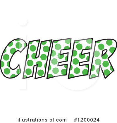 Royalty-Free (RF) Cheerleading Clipart Illustration by Johnny Sajem - Stock Sample #1200024