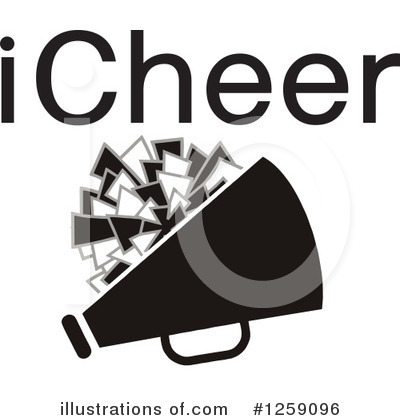 Royalty-Free (RF) Cheerleading Clipart Illustration by Johnny Sajem - Stock Sample #1259096