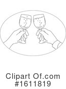 Cheers Clipart #1611819 by patrimonio