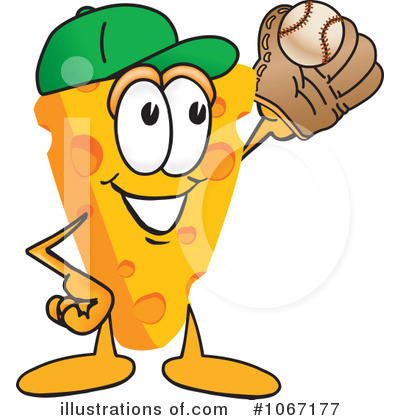 Royalty-Free (RF) Cheese Character Clipart Illustration by Mascot Junction - Stock Sample #1067177