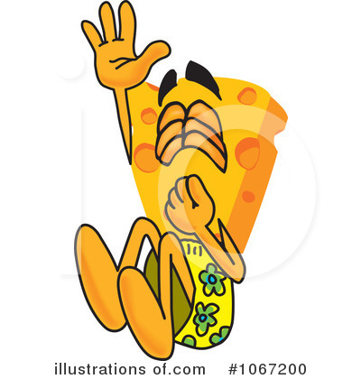Royalty-Free (RF) Cheese Character Clipart Illustration by Mascot Junction - Stock Sample #1067200