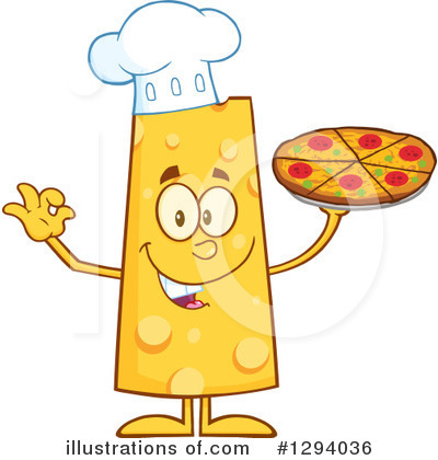 Pizza Clipart #1294036 by Hit Toon