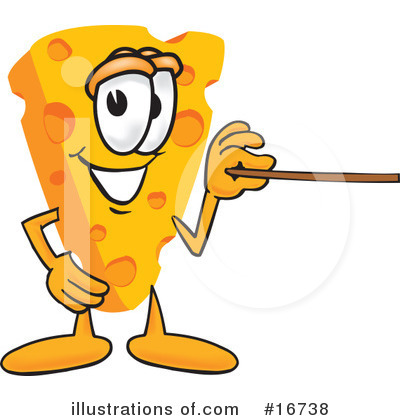 Cheese Character Clipart #16738 by Mascot Junction