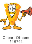 Cheese Character Clipart #16741 by Mascot Junction
