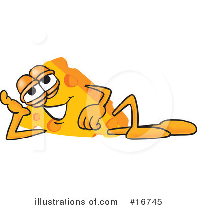 Royalty-Free (RF) Cheese Character Clipart Illustration by Mascot Junction - Stock Sample #16745