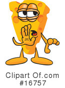 Cheese Character Clipart #16757 by Mascot Junction